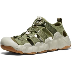 KEEN Men’s Hyperport H2 Closed Toe Breathable Easy On Comfortable Hiking and Water Sandals(Martini Olive/Plaza Taupe)