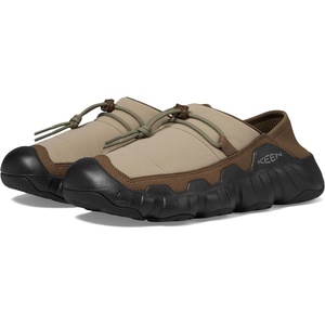 KEEN Mens Hypowser Crushback Heel Comfortable Slip on(Timberwolf/Dark Earth)