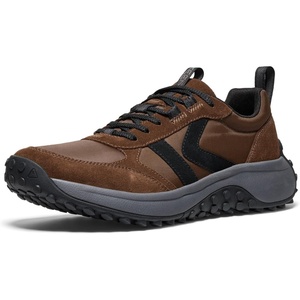 KEEN Men’s KS86 Comfortable Durable Retro Style Sneakers(Dark Earth/Black)