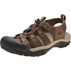 KEEN Men’s Newport H2 Closed Toe Water Sandals(Canteen/Campsite)