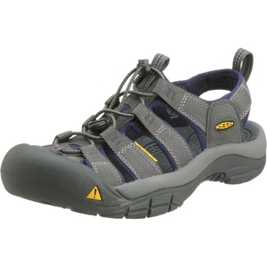 KEEN Men’s Newport H2 Closed Toe Water Sandals(Dark Shadow/Peacoat)