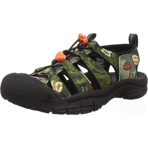 KEEN Men’s Newport H2 Closed Toe Water Sandals(New Aco Map)