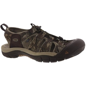 KEEN Men’s Newport H2 Closed Toe Water Sandals(Verde Oliva Scuro Cachi Vintage)
