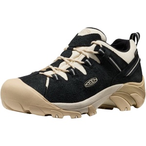 KEEN Men’s Targhee 2 Low Height Waterproof Hiking Shoes(Black/Birch)