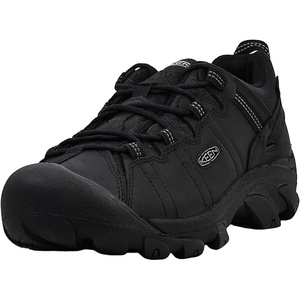 KEEN Men’s Targhee 2 Low Height Waterproof Hiking Shoes(Black/Black)