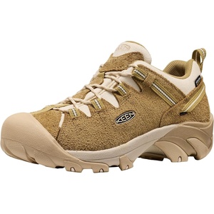 KEEN Men’s Targhee 2 Low Height Waterproof Hiking Shoes(Khaki/Birch)