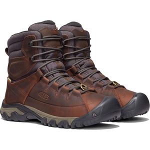 KEEN Mens Targhee Lace High Polar Waterproof Insulated(Cocoa/Mulch)