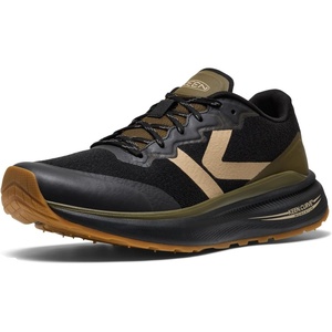 KEEN Men’s WK500 Breathable Comfortable Supportive Walking Shoes(Black/Dark Olive)