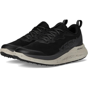KEEN Mens Wk400 II Walking Shoe(Black/Vapor)