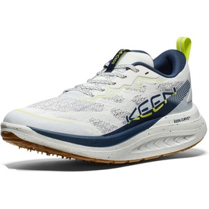 KEEN Mens Wk400 II Walking Shoe(Star White/Naval Academy)