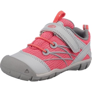 KEEN Unisex-Child Chandler CNX Comfortable Sneakers(Drizzle/Dubarry)