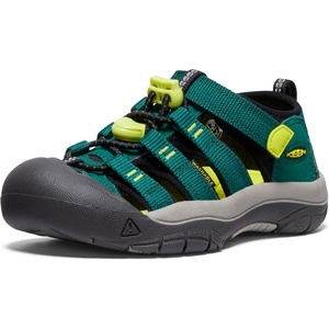 KEEN Unisex-Child Newport H2 Closed Toe Water Sandals(Aventurine/Evening Primrose)