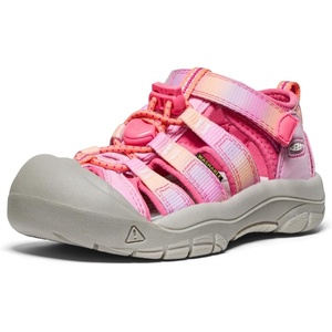 KEEN Unisex-Child Newport H2 Closed Toe Water Sandals(Hot Pink/Orchid Petal)