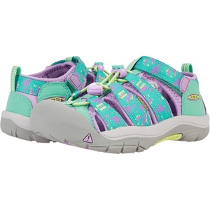 KEEN Unisex-Child Newport H2 Closed Toe Water Sandals(Katydid/African Violet)