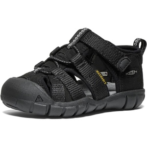 KEEN Unisex-Child Seacamp 2 CNX Closed Toe Sandals(Black/Grey)