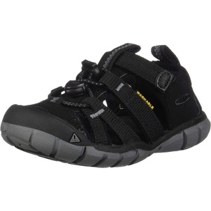 KEEN Unisex-Child Seacamp 2 CNX Closed Toe Sandals(Black/Steel Grey)