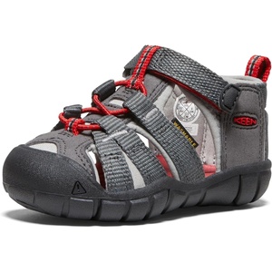 KEEN Unisex-Child Seacamp 2 CNX Closed Toe Sandals(Magnet/Drizzle)