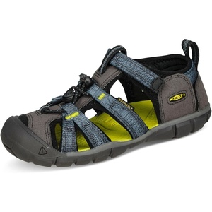 KEEN Unisex-Child Seacamp 2 CNX Closed Toe Sandals(Magnet/Evening Primrose)