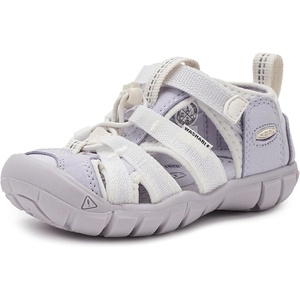 KEEN Unisex-Child Seacamp 2 CNX Closed Toe Sandals(Thistle/Star White)