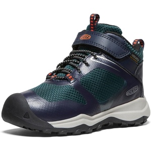 KEEN Wanduro Mid Height Waterproof Easy On Durable Sneaker Hiking Boots(Sky Captain/Sea Moss)