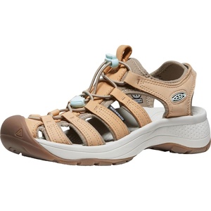 KEEN Women’s Astoria West Closed Toe Sandals(Doe/Blue Glass)