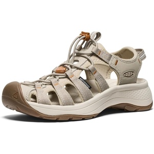 KEEN Women’s Astoria West Closed Toe Sandals(Plaza Taupe/Roasted Pecan)