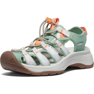 KEEN Women’s Astoria West Closed Toe Sandals(Terrazzo/Granite Green)