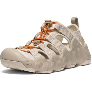 KEEN Women’s Hyperport H2 Closed Toe Breathable Easy On Comfortable Hiking and Water Sandals(Birch/Plaza Taupe)