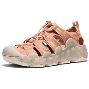 KEEN Women’s Hyperport H2 Closed Toe Breathable Easy On Comfortable Hiking and Water Sandals(Cork/Cameo Rose)