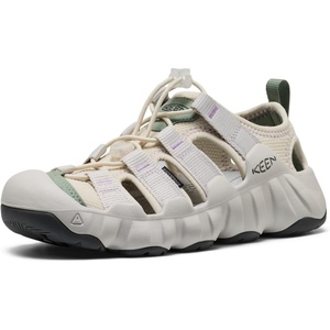 KEEN Women’s Hyperport H2 Closed Toe Breathable Easy On Comfortable Hiking and Water Sandals(Lily Pad/Orchid Bloom)
