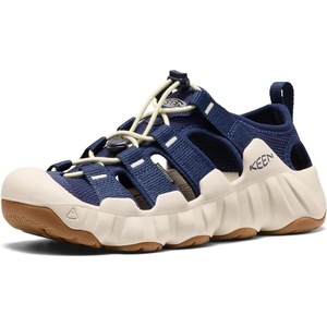 KEEN Women’s Hyperport H2 Closed Toe Breathable Easy On Comfortable Hiking and Water Sandals(Naval Academy/Wax Yellow)