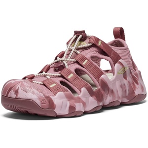 KEEN Women’s Hyperport H2 Closed Toe Breathable Easy On Comfortable Hiking and Water Sandals(Nostalgia Rose/Daiquiri Green)