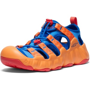 KEEN Women’s Hyperport H2 Closed Toe Breathable Easy On Comfortable Hiking and Water Sandals(Tangerine/Marina)