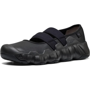 KEEN Womens Hyperport Mj Leather Comfortable High Traction Slip on(Black/Magnet)
