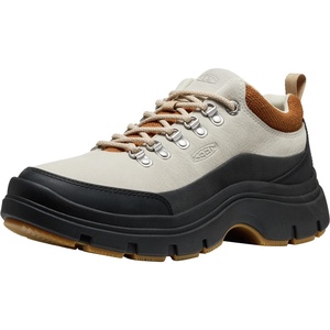 KEEN Women’s Kosa Oxford Platform Loafers(Silver Birch/Roasted Pecan)