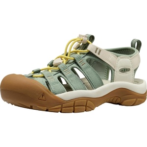 KEEN Women’s Newport H2 Closed Toe Water Sandals(Tri-block Lily Pad)