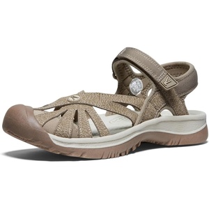KEEN Women’s Rose Casual Closed Toe Sandals(Brindle/Shitake)