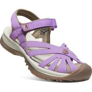 KEEN Women’s Rose Casual Closed Toe Sandals(Chalk Violet/Brindle)
