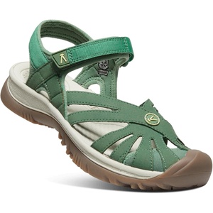 KEEN Women’s Rose Casual Closed Toe Sandals(Dark Ivy/Butterfly)