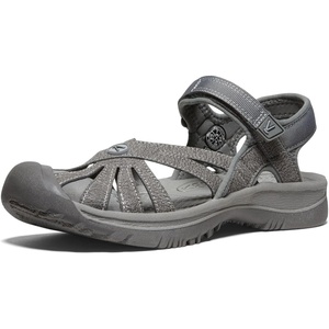 KEEN Women’s Rose Casual Closed Toe Sandals(Gargoyle/Raven)