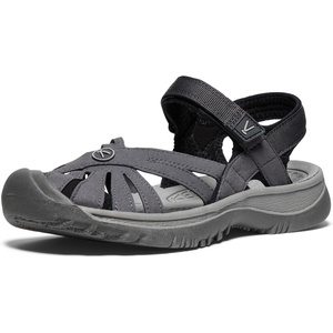 KEEN Women’s Rose Casual Closed Toe Sandals(Magnet/Black)