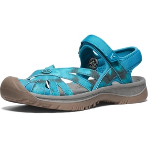KEEN Women’s Rose Casual Closed Toe Sandals(Sea Moss/Tie Dye)
