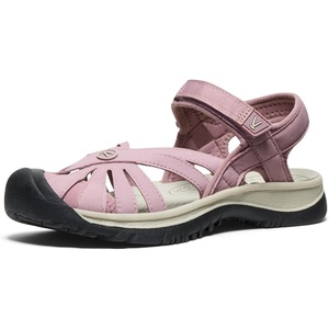 KEEN Women’s Rose Casual Closed Toe Sandals(Toadstool)