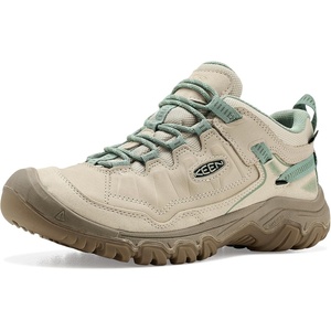 KEEN Women’s Targhee 4 Waterproof Hiking Shoes(Abbey Stone/Lily Pad)