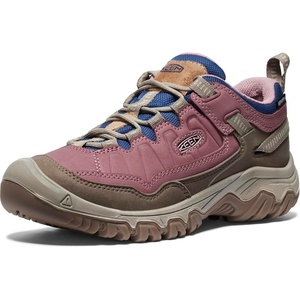 KEEN Women’s Targhee 4 Waterproof Hiking Shoes(Rose Brown/Plaza Taupe)