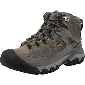 KEEN Women’s Targhee III Mid Height Waterproof Hiking Boot(Brindle/Golden Brown)