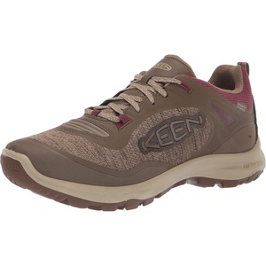 KEEN Women’s Terradora Flex Low Waterproof Hiking Shoes(Canteen/Windsor Wine)