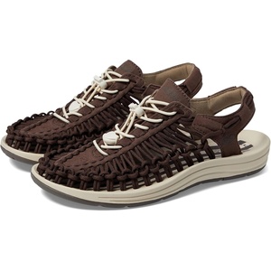 KEEN Women’s Uneek Slice Fade W Sandal(Coffee Bean/Birch)