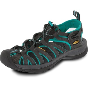 KEEN Women’s Whisper Closed Toe Durable Comfortable Easy On Washable Adventure Sandals(Dark Shadow/Ceramic)