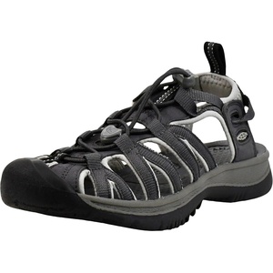 KEEN Women’s Whisper Closed Toe Durable Comfortable Easy On Washable Adventure Sandals(Magnet/Drizzle)